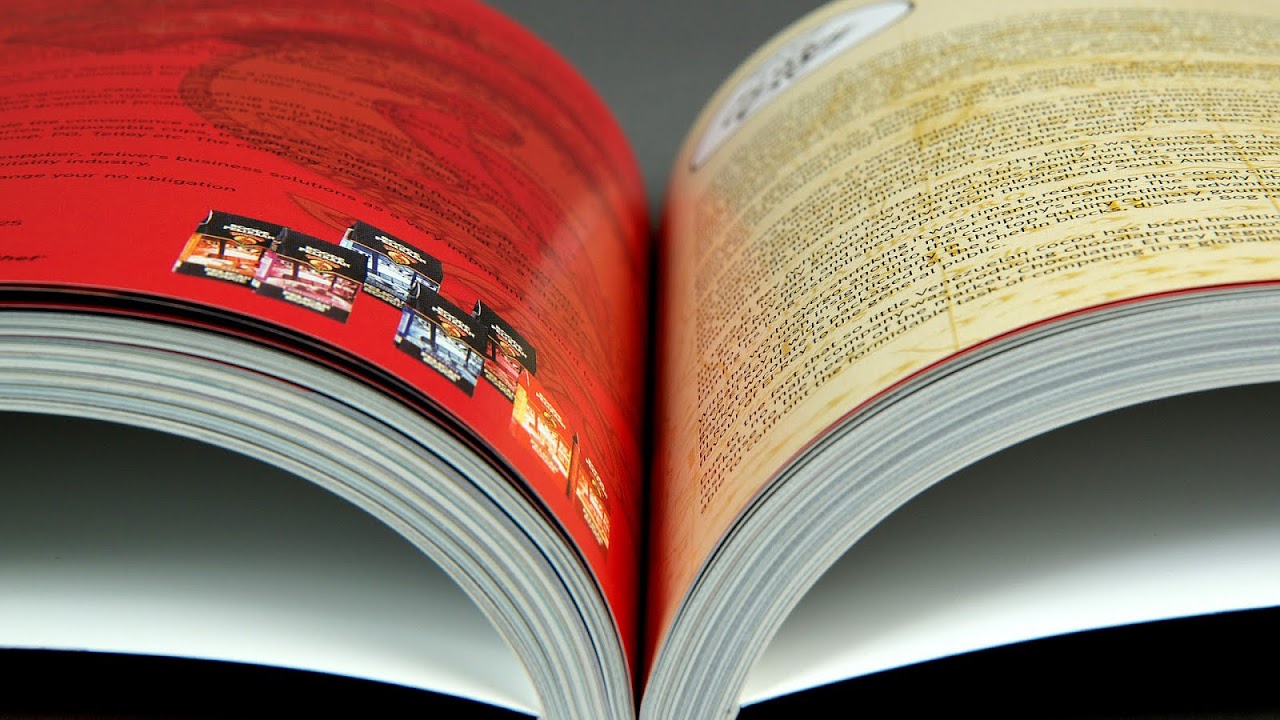 Мягкий переплет книг и журналов в типографии Copy General